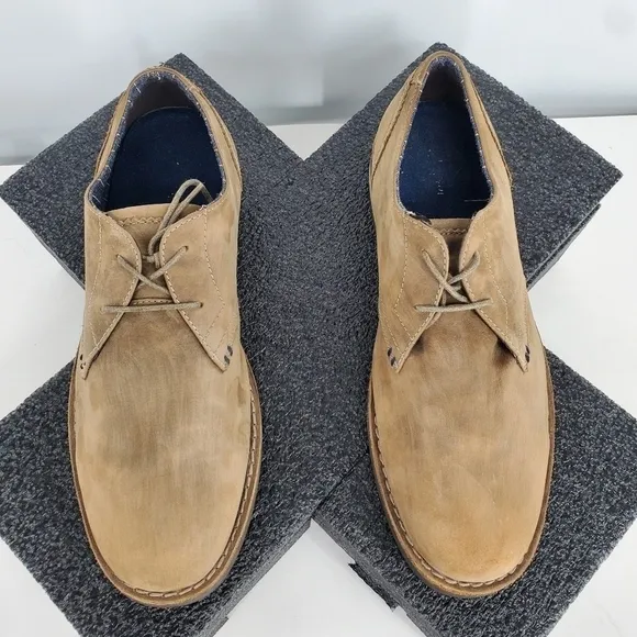 Original Penguin Wade Oxford Men Dress Shoes Size 13 Tan Brown