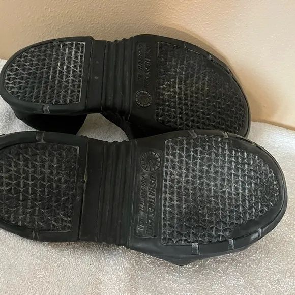 Oshatoe Safety Slip in Your Shoes Steel Toe Slip Ons Sz 10/11