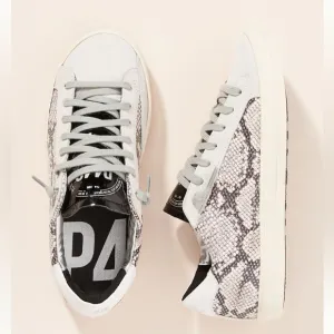 P448 Snake Low-Top Sneakers (Size 7.5)