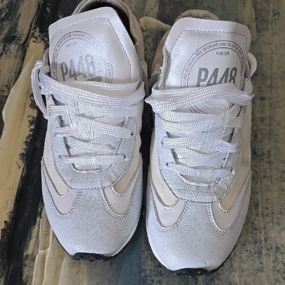 P448 White Sneakers