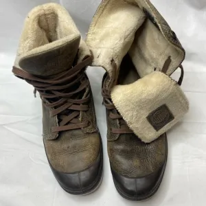 Palladium Brown Leather Boots men size 11