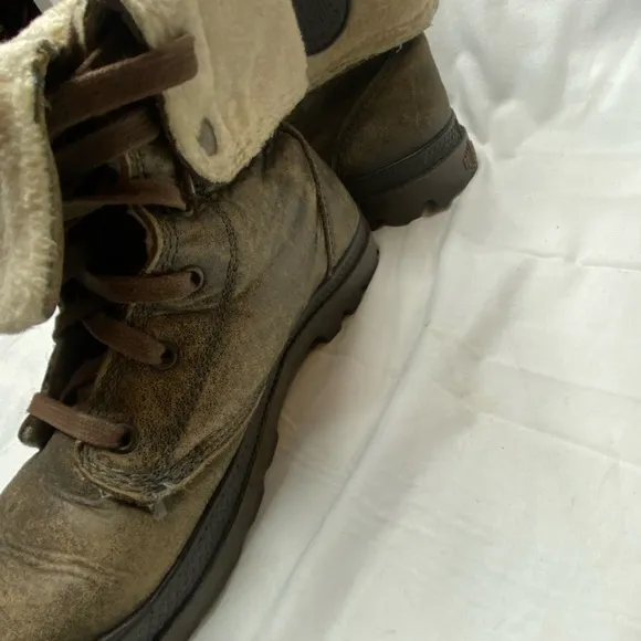 Palladium Brown Leather Boots men size 11
