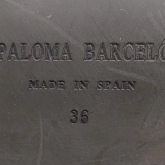 Paloma Barcelo Marlon Brown Leather Ankle  Boots... Size 36/ US Size 5.5....
