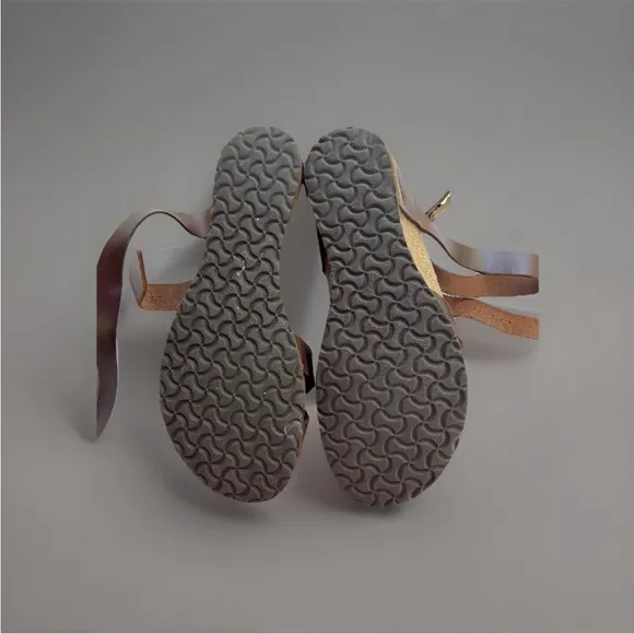 Papillio by Birkenstock Lola Ankle Strap Sandals Brown Size 37