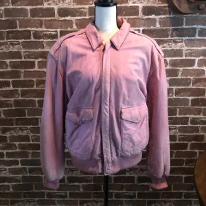 Paris Sport Club Leather Bomber Jacket Vintage