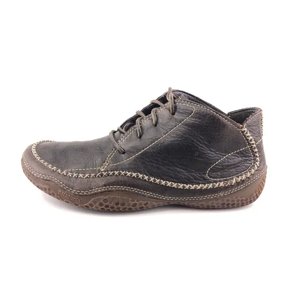 Patagonia Skywalk Brown Leather Moccasin Boots 8.5