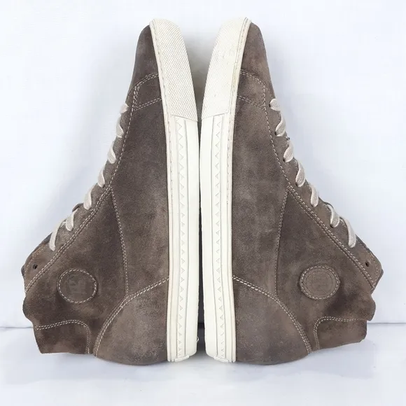 PAUL GREEN SUPER SOFT SUEDE HIGH TOP SNEAKERS