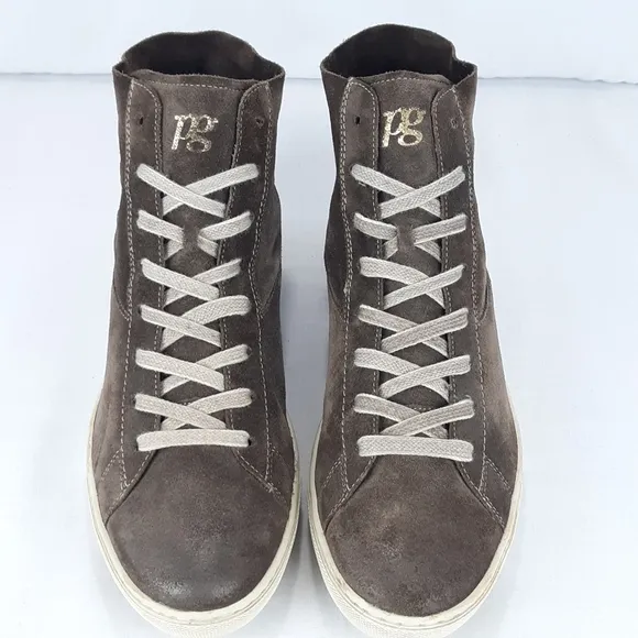 PAUL GREEN SUPER SOFT SUEDE HIGH TOP SNEAKERS