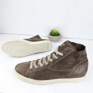PAUL GREEN SUPER SOFT SUEDE HIGH TOP SNEAKERS