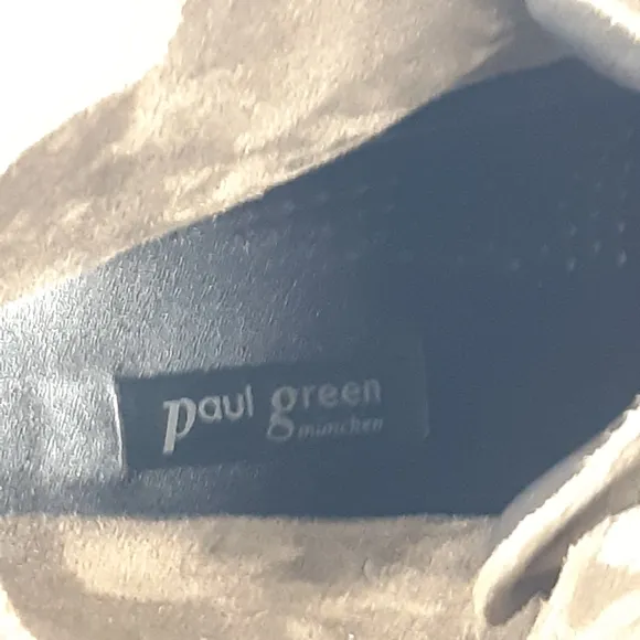 PAUL GREEN SUPER SOFT SUEDE HIGH TOP SNEAKERS