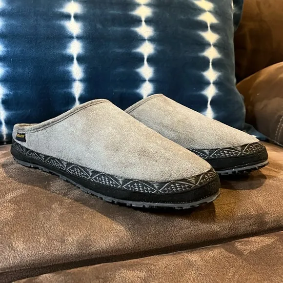Pendleton Driveway Mule Slippers Shoes new grey Mens Size 9