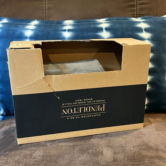 Pendleton Driveway Mule Slippers Shoes new grey Mens Size 9