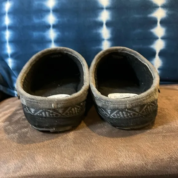 Pendleton Driveway Mule Slippers Shoes new grey Mens Size 9