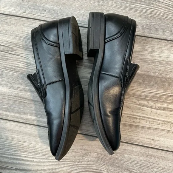 PERRY ELLIS PORTFOLIO Sammy Slip Kid’s Size 13 Medium in Black | Boy Dress Shoes