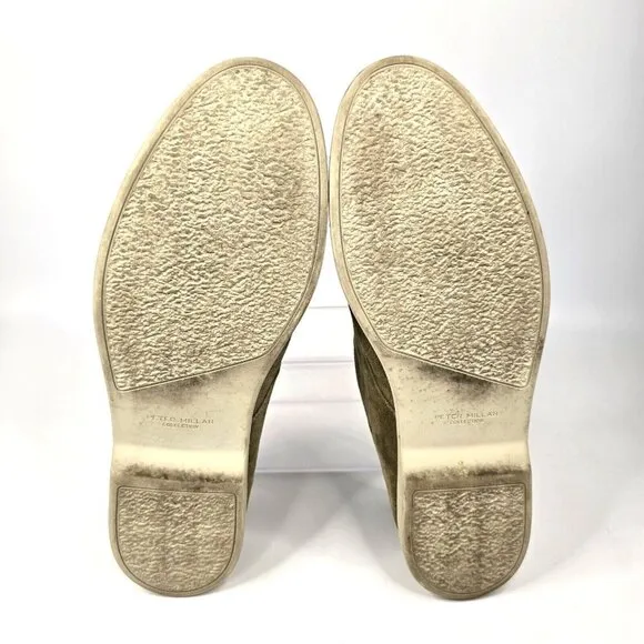 Peter Millar Excursionist Olive Chukka Suede Slip On Boots Men's Size 10