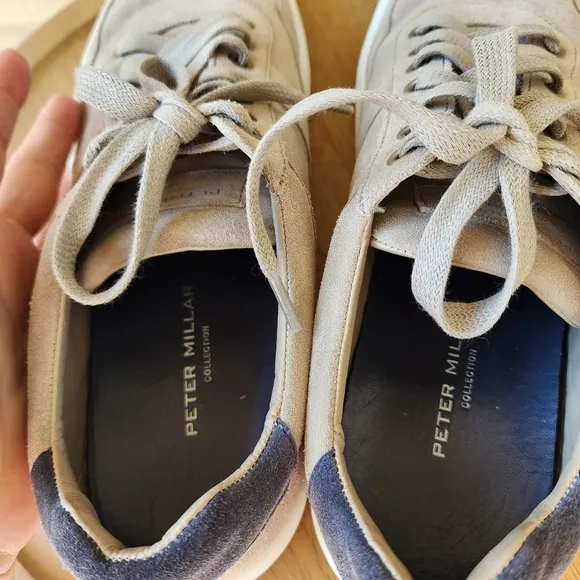 Peter Millar men's Vantage suede casual sneakers size 11