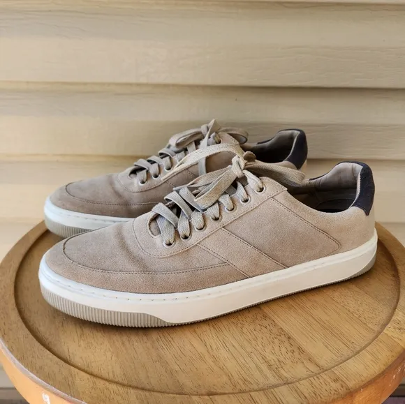 Peter Millar men's Vantage suede casual sneakers size 11