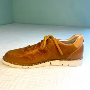 Pikolinos Mens Brown Casual Leather Sneaker Tennis Shoe Size 43