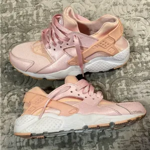 Pink and White huaraches