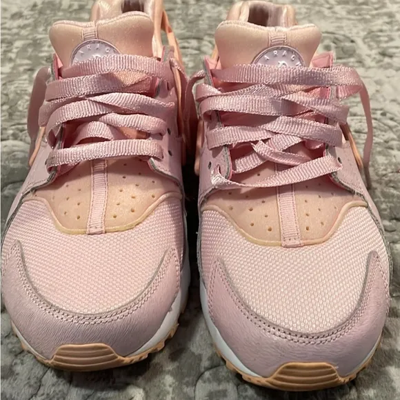 Pink and White huaraches
