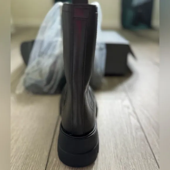 Platform Chelsea Boots (Real Leather)