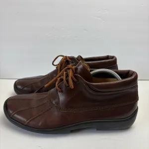 Polo by Ralph Lauren Brown Leather Boots Shoes Leather Lace-up Gommus men’s 11.5