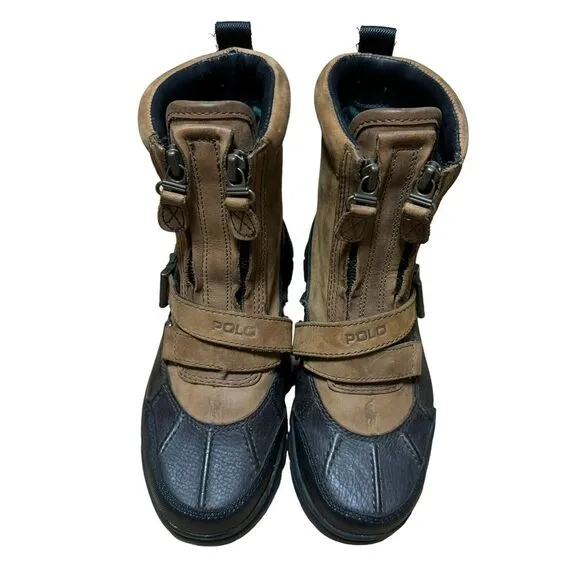 Polo‎ Ralph Lauren Boots Youth Size 3 Style 50622 Tavin Zip