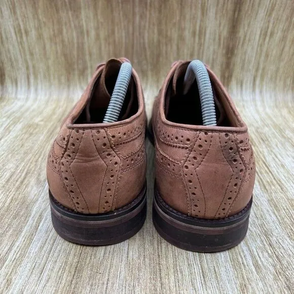 Polo Ralph Lauren‎ Moseley Men's Size 9.5 D Dress Shoes Brown Shoes Longwing