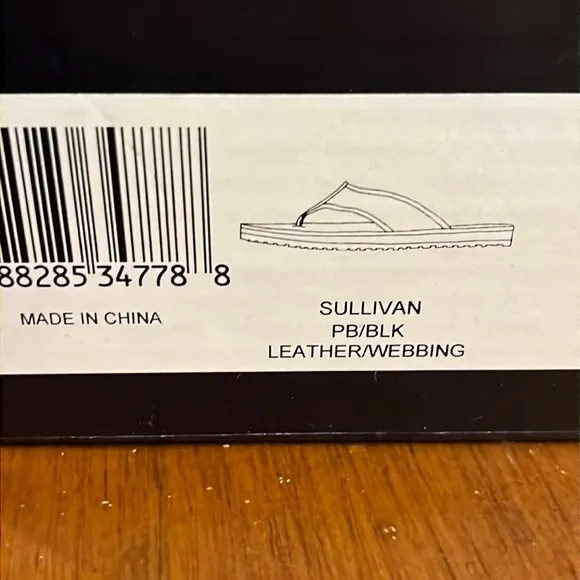 Polo Ralph Lauren Sullivan flip flops thongs sandals shoes leather black Mens 12