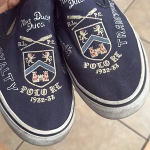 Polo Ralph Lauren sz 10.5 Thompson Newport navy Slip-On Sneakers men’s