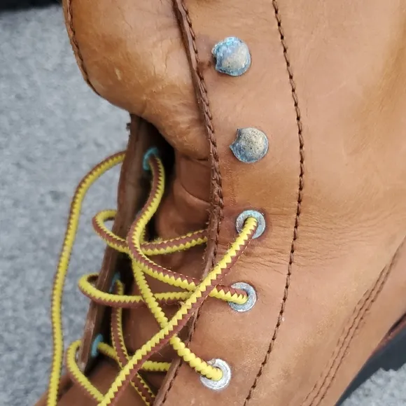 Polo Ralph Lauren Wexham Men's Tan Leather Hiking Boots Size 11 D