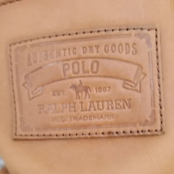 Polo Ralph Lauren Wexham Men's Tan Leather Hiking Boots Size 11 D