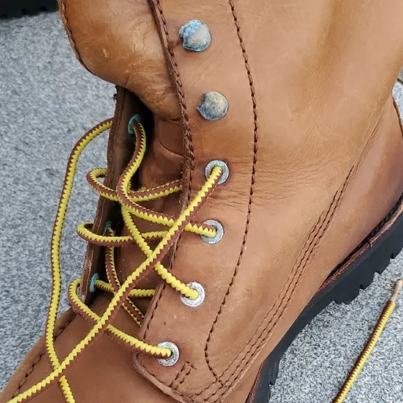 Polo Ralph Lauren Wexham Men's Tan Leather Hiking Boots Size 11 D