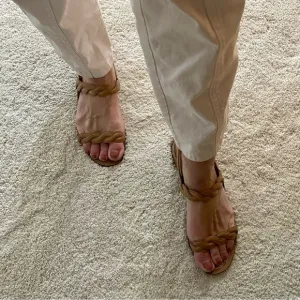 Prada Braided Sandals size 39, fit like a true USA 8 in tennies~ gently-used!