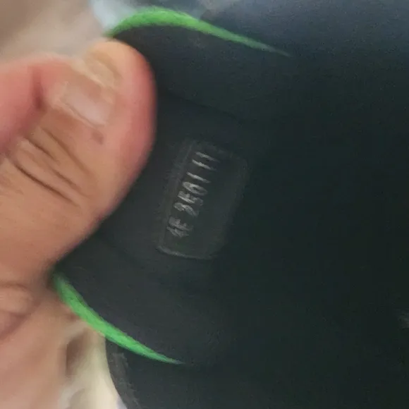 Prada Green and Black Sneakers