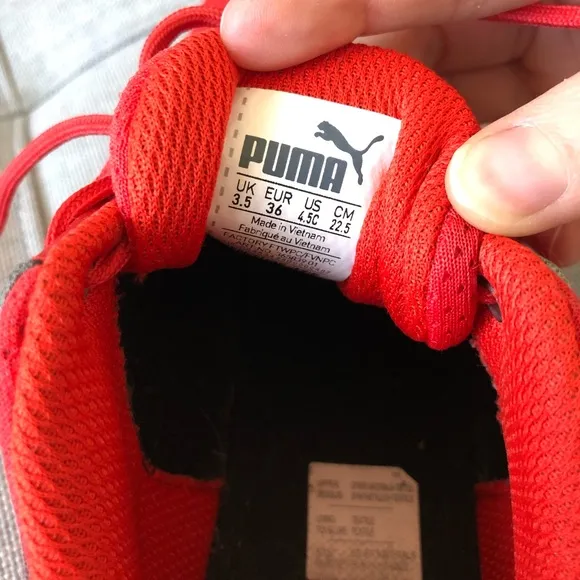 Puma Big Boys’ SF EVO Cat Casual Sneakers
