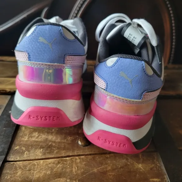 PUMA Big Girls RS 2.0 Glowing Up Casual Sneakers