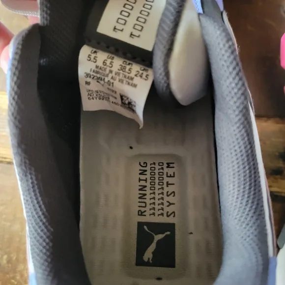 PUMA Big Girls RS 2.0 Glowing Up Casual Sneakers