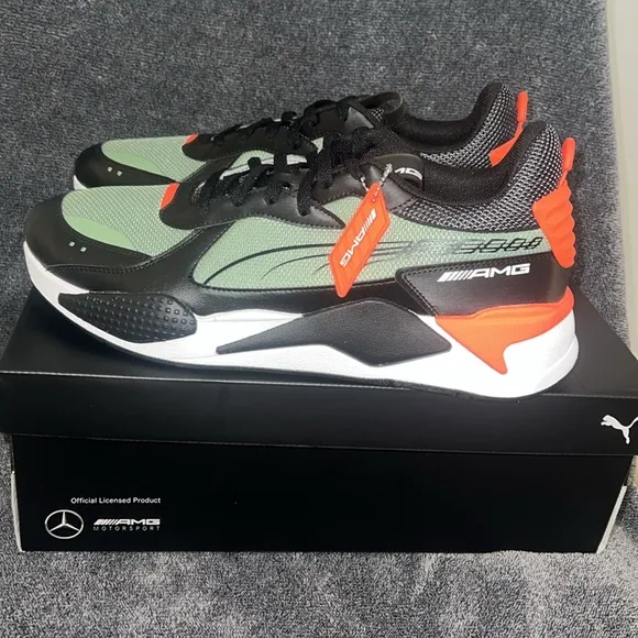 Puma Mercedes-AMG Sneakers black green white