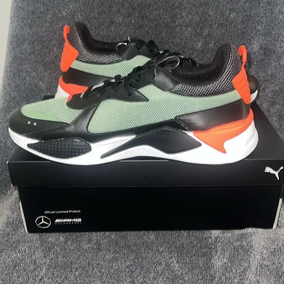 Puma Mercedes-AMG Sneakers black green white