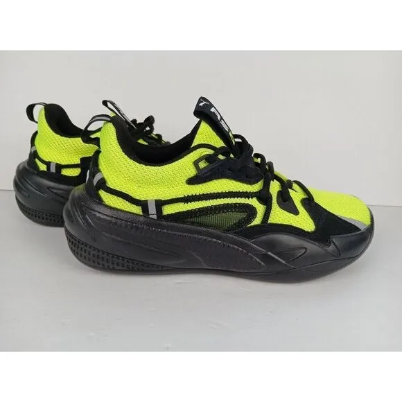 Puma RS-Dreamer  J. Cole 'Time Square' Black/Yellow 193990 19 Men's size 6C  New