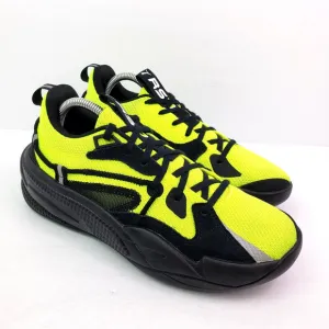 Puma RS Dreamer Time Square J Cole Mens Size 8 Safety Yellow Lime Black Shoes