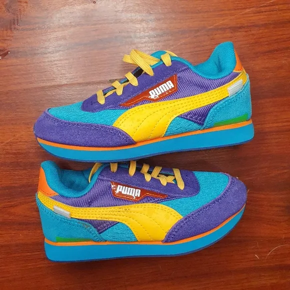 PUMA x RUGRATS Future Rider Little Kids' Sneakers sz 11C