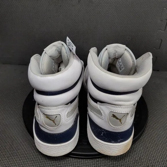 Puma Ralph Sampson Mid Shoes Mens Sz 13 White Sneakers
