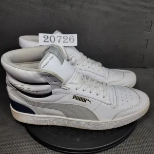 Puma Ralph Sampson Mid Shoes Mens Sz 13 White Sneakers
