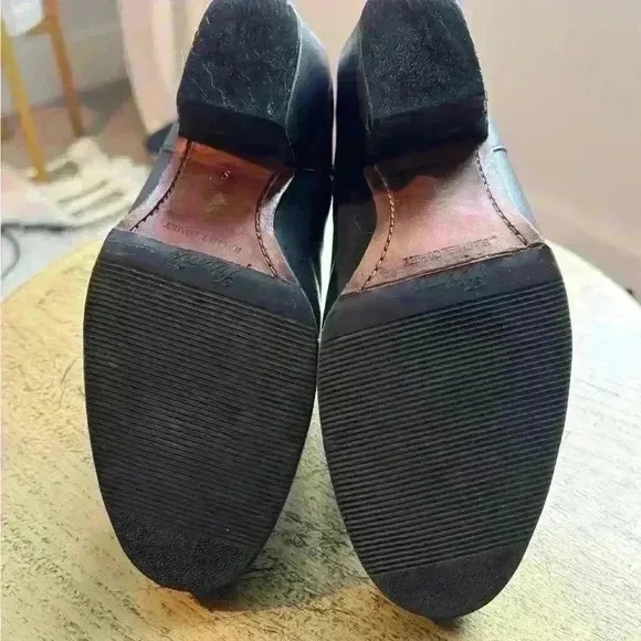 RACHEL COMEY Mars Black Leather Booties Size 9