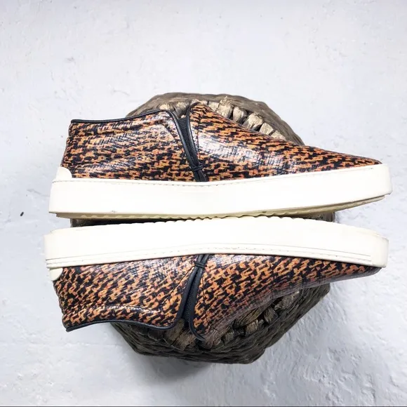 Rag &amp; Bone Leather Slip On Sneakers