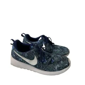 Rare Nike Roshe One Flower Print Hawaiian Blue Sneakers Shoes Mens Sz 11