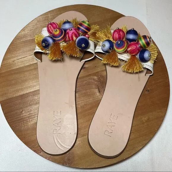 RAYE Island Sandal bauble bling slippers