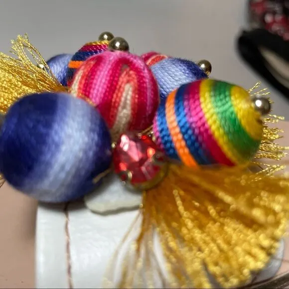 RAYE Island Sandal bauble bling slippers